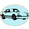 logo aplicación vehículos clásicos