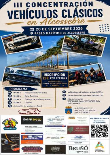 III CONCENTRACION VEHICULOS CLASICOS ALCOSSEBRE