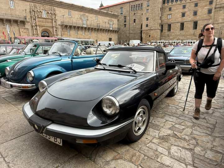 XIV Concentración Jornadas Patrimonio Vehículos Históricos Compostela Monumental