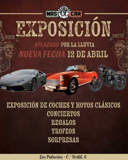 Moto Rock Café - Exposición de coches y motos clásicas y Superdeportivos