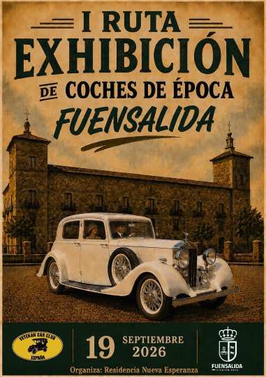 I Rally Exhibición de coches de época Fuensalida