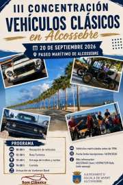 III Concentración Vehículos Clásicos en Alcossebre