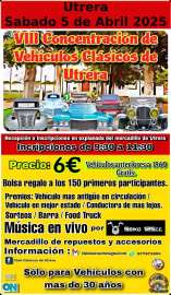 classic vehicles VIII Concentración de Vehículos Clásicos de Utrera