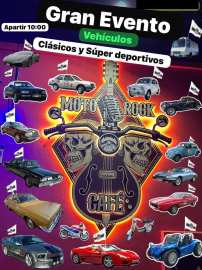 classic vehicles Moto Rock Café - Exposición de coches y motos clásicas y Superdeportivos