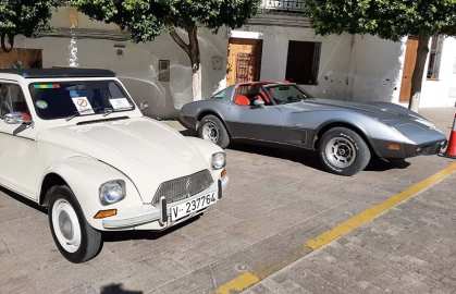 Chulilla, Valencia, motocicletas, coches, vehículos antiguos y clásicos