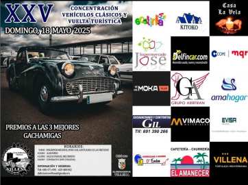 Concentración de Vehículos Clásicos y Vuelta Turística