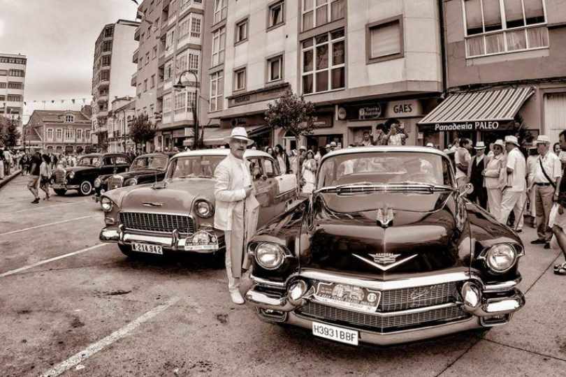 Aquí unas fotos que he recopilado del evento clásico en Ribadeo, Lugo.